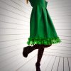 Green dress