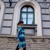 Blue Slim Fit Dress - Image 3