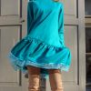 Turquoise Dress - Image 3