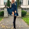 Velvet ”Ocean breeze” dress - Image 3