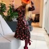 Autumn flowers dress - Image 2