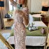 Lux lace ashy rose dress - Image 3