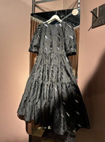 Black and Navy color fluffy ruffles (with an underdress) - Image 3