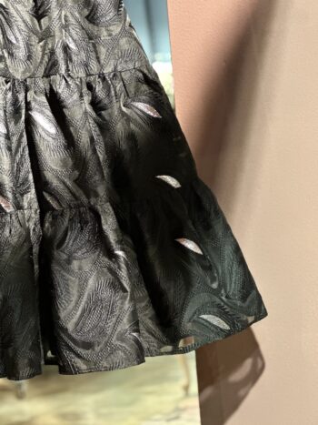 Black and Navy color fluffy ruffles (with an underdress) - Image 4
