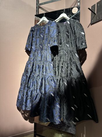 Black and Navy color fluffy ruffles (with an underdress) - Image 2